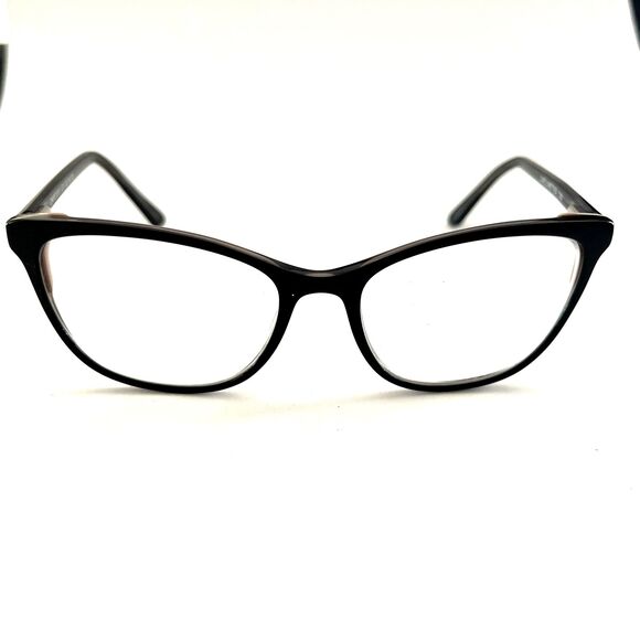 Café Lunettes Eyeglasses C4 Designer Frames Only Black 52-16-135 - Picture 1 of 6